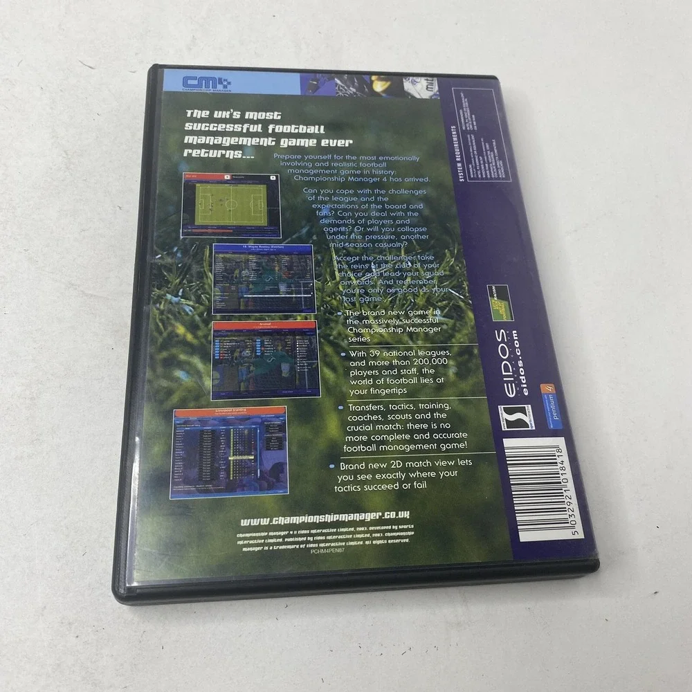 Championship Manager 4 (PC: Windows, 2003)
